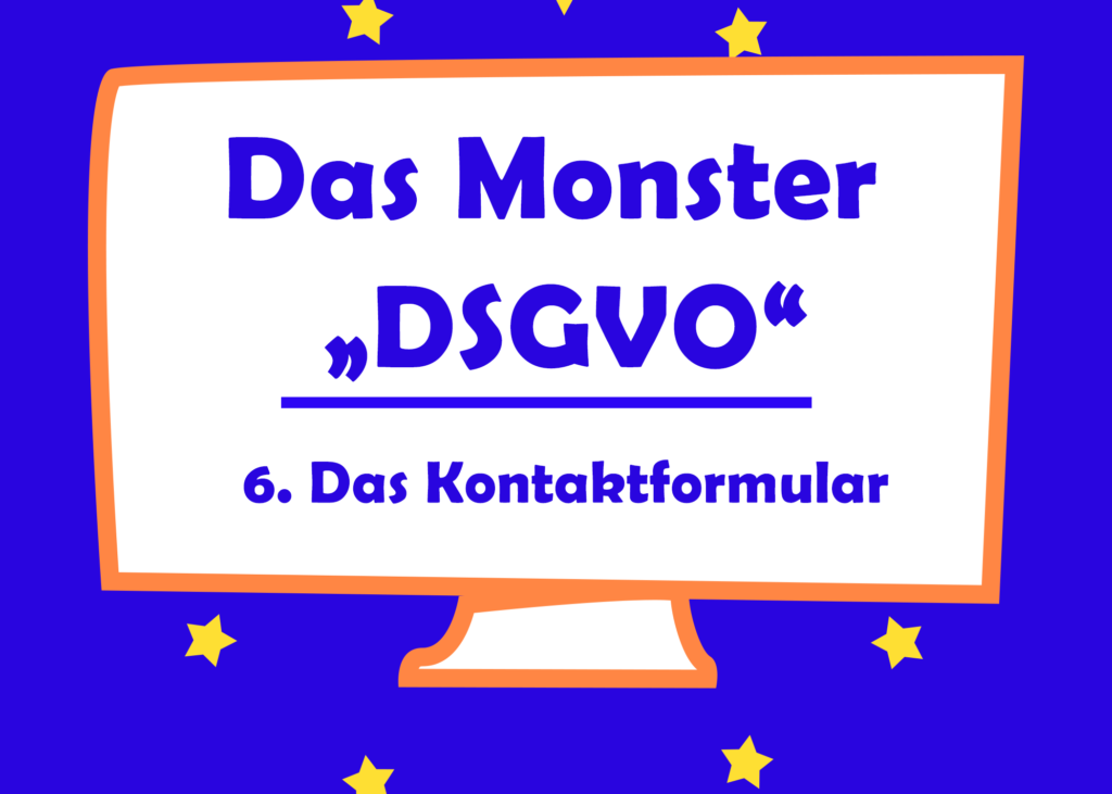 dsgvo kontaktformular