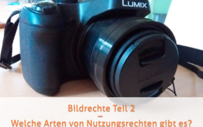 Bildrechte Teil 2 – Welche Arten von Nutzungsrechten gibt es?