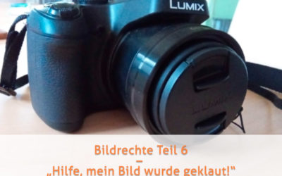 Bildrechte Teil 6 – Hilfe, mein Bild wurde geklaut!