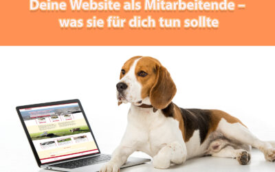 🐾 Deine Website als Mitarbeitende – was sie für dich tun sollte